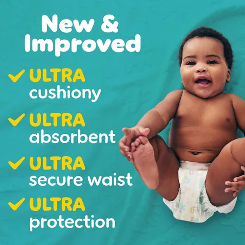 Miniatura 2 de Pampers Pañales - Baby Dry - Tamaño 6, 64 unidades, pañal desechable absorbente para bebés (el embalaje puede variar)