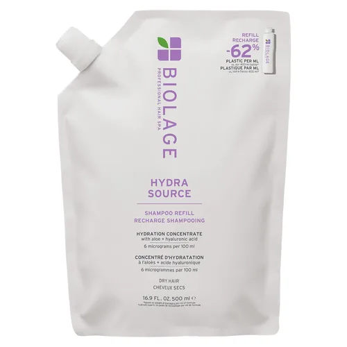 Miniatura 13 de Biolage Hydra Source Shampoo - Softens, Moisturizes & Adds Shine, For Dry Hair, Infused with Micro-Filtered Aloe Vera & Fermented Hyaluronic Acid