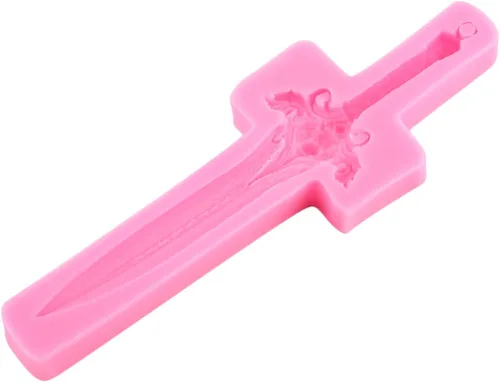Miniatura 9 de Molde de silicona con espadas para armas de fondant para decoración de pasteles, decoración de cupcakes, dulces, chocolate, polímero, pasta de goma