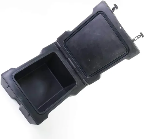 Miniatura 3 de SuperATV Enfriador trasero aislado de alta resistencia/caja de carga para Polaris RZR XP Turbo/XP 4 Turbo (2016+) - Tapa sellada mantiene el hielo