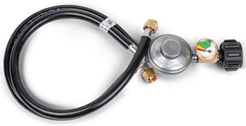 Miniatura 3 de GasSaf Regulador de propano divisor en Y de 2 pies, kit de regulador de baja presión de 2 mangueras para la mayoría de parrillas de gas LP