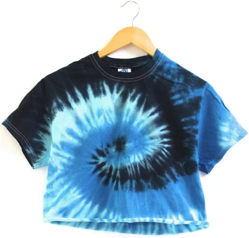 Miniatura 2 de Era of Artists, LLC Camiseta recortada unisex de manga corta Tie-Dye