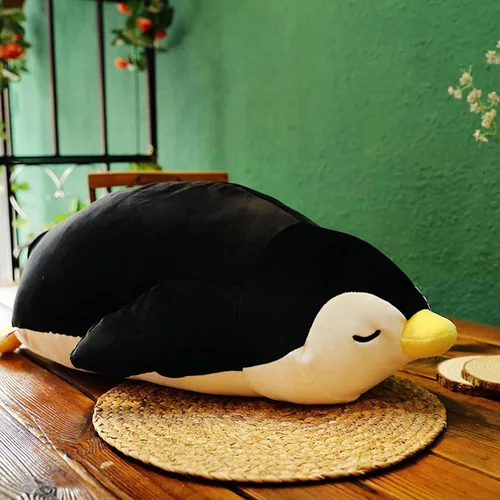 Miniatura 3 de Juguetes de peluche de pingüino emperador, lindos animales de peluche, almohada para abrazar y almohada de regalo para niños o amantes