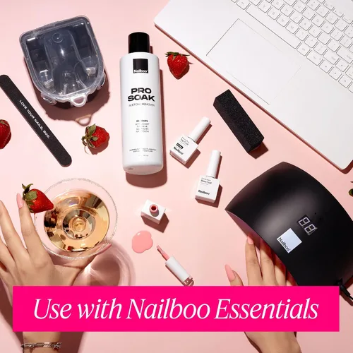 Miniatura 7 de Nailboo Forever Glaze Esmalte de uñas de gel, altamente pigmentado y resistente al desconchado, perfecto para kit de uñas y kit de manicura