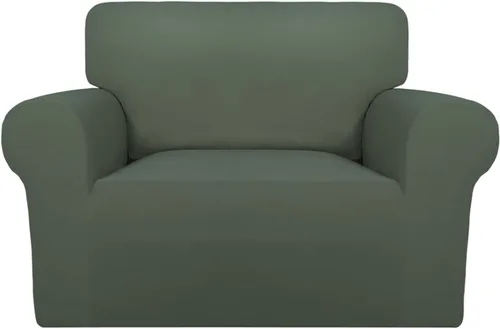 Miniatura 60 de PureFit - Funda superelástica con bolsillo p/protección de sofá/sillón - Suave cubierta de elastano antideslizante, lavable, c/base elástica, apta