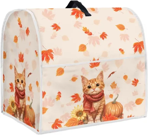 Miniatura 12 de Funda para mezclador de cocina de pata de perro bohemio compatible con ayuda de cocina de 4.5 a 5 cuartos de galón, batidora de pie Hamilton