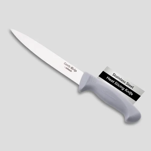 Miniatura 12 de Restaurantware Comfy Grip - Cuchillo de chef de 10 pulgadas, 1 cuchillo de cocina afilado, mango ergonómico, agarre antideslizante, cuchillo