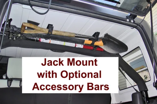Miniatura 7 de Kit para soporte para gato Hi-Lift Jack de 48 pulgadas para Jeep JK Wrangler de 4 puertas