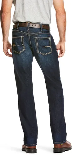 Miniatura 2 de Ariat Rebar M4 Relaxed DuraStretch - Jeans básicos de corte de bota para hombre, Carbine