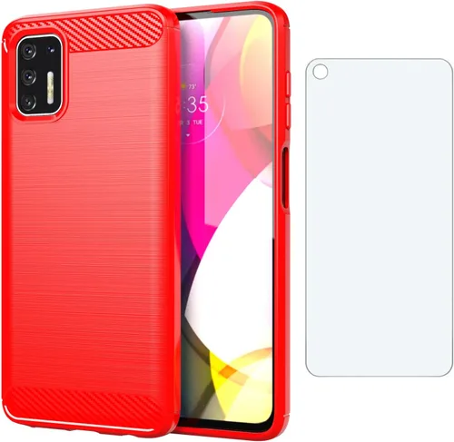 Asuwish Funda para Moto G Stylus 2021 4G con protector de pantalla de vidrio templado y accesorios de celular de silicona suave TPU Motorola GStylus