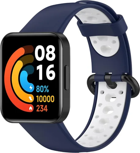 Miniatura 9 de Senter Correa de repuesto deportiva de silicona suave para reloj inteligente Redmi Watch 2 Lite