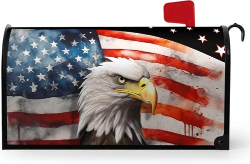 Miniatura 43 de Funda para buzón de verano magnética, girasol de verano impermeable, fundas para buzón de primavera, mariposas florales, buzón de poste, cubiertas