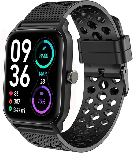 Miniatura 3 de Compatible con las correas de reloj inteligente TOOBUR, Lamshaw de silicona de repuesto, correa deportiva con hebilla de metal compatible con TOOBUR