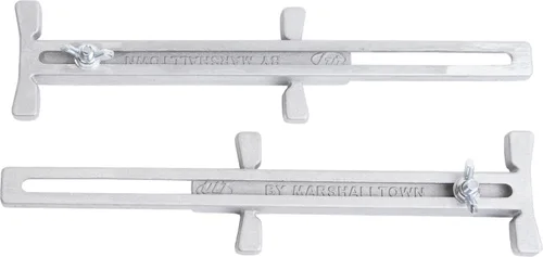 Miniatura 3 de MARSHALLTOWN Tensores de línea, ajustables de 4 a 12 pulgadas, fabricados en los Estados Unidos, herramientas de mampostería, tensores de línea
