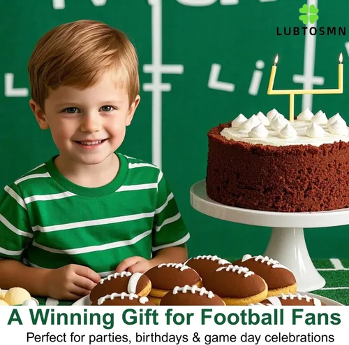 Miniatura 5 de LUBTOSMN Juego de 3 cortadores de galletas de fútbol, 3.5 pulgadas, casco de fútbol americano y camiseta Fondant Biscui Cutters