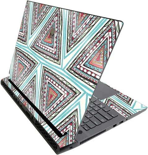Miniatura 414 de MightySkins - Skin brillante con purpurina para Alienware M17 R3 (2020) y M17 R4 (2021) - Diversión de los años 90 Acabado duradero con purpurina