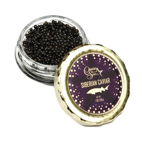 Miniatura 2 de Caviar siberiano polaco - Huevas de esturión real - Lyna Polska (16 onzas (15.87 oz))