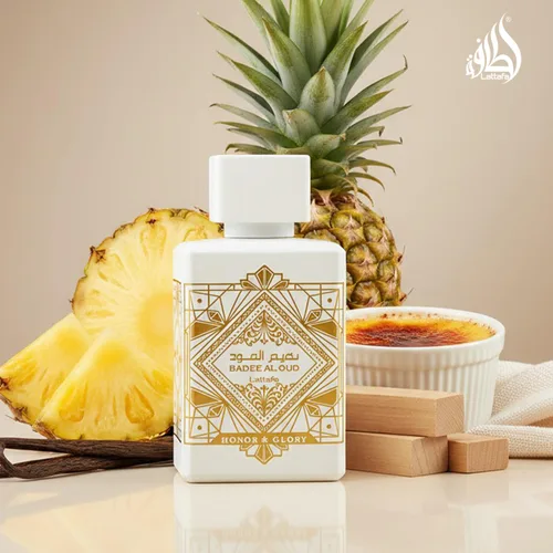 Miniatura 6 de Lattafa Bade'e Al Oud Honor & Glory - Fragancia duradera de Eau de Parfum con notas frutales, vainilla, picante suave y madera para unisex, 3.40