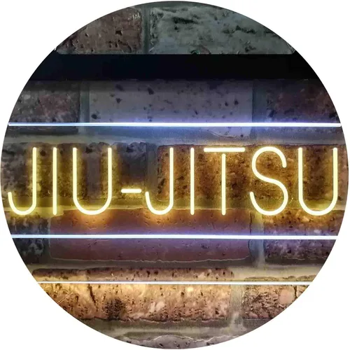 Miniatura 15 de ADVPRO Jiu-Jitsu Brasileño Sport Dual Color LED Neon Sign Azul y Rojo 12 x 8 pulgadas st6s32-i3836-br