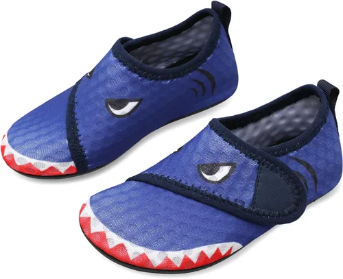 Miniatura 2 de Joinfree - Zapatos acuáticos de natación para niños y niñas, calcetines acuáticos de secado rápido, zapatos con sensación de pies descalzos