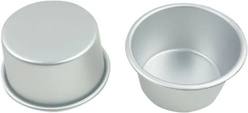 Miniatura 3 de 6 paquetes de moldes para popover, molde individual grande para muffins, taza de pudín de aluminio, molde fundido de chocolate, máquina para hornear