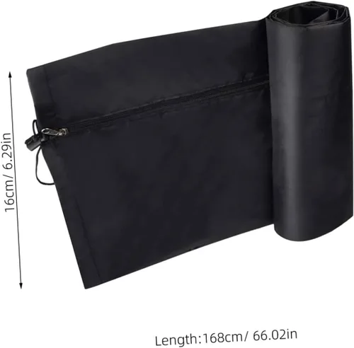 Miniatura 8 de Cabilock Cubierta de rejilla de secado para paraguas para patio al aire libre, cubierta de paraguas impermeable rotativa para el hogar, ropa sucia