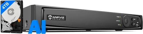 Miniatura 13 de Anpviz AI 12MP 16CH POE NVR (12MP/8MP/6MP/5MP/4MP/3MP/1080P) Grabadora de video en red inteligente AI POE - Soporta hasta 16 cámaras POE de 12MP