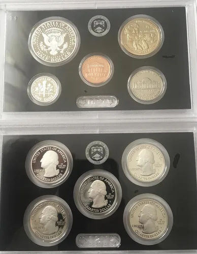 Miniatura 5 de 2018 S US Silver Proof Set Hermoso Cameo Final Prueba