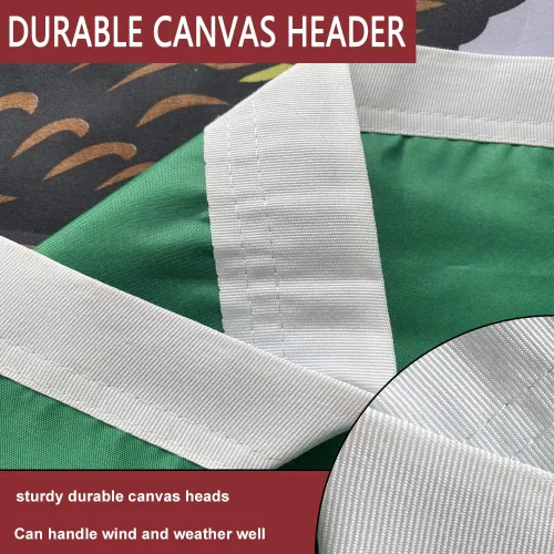 Miniatura 7 de Bandera de México MX de 4 x 6 para exteriores, doble cara, cabecera de lona de poliéster de colores vivos y 4 filas cosidas, banderas nacionales