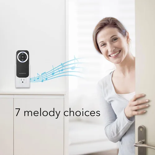 Miniatura 7 de Wasserstein Timbre de timbre – Compatible con el timbre Blink Video Doorbell (paquete de 1, negro)