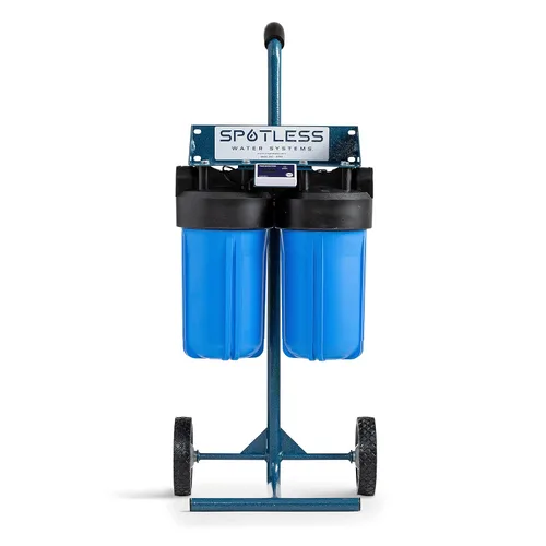 Spotless Water Systems - DIC-10, ventana simple, panel solar, RV y sistema de lavado de autos, funciona para todos los vehículos, motocicletas,