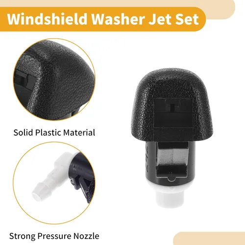 Miniatura 5 de Kit de boquilla para limpiaparabrisas para Honda Pilot 2009-2014 No.76810SZAA01ZA con juntas, manguera de fluido conector de manguera