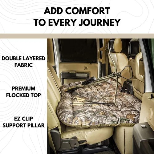 Miniatura 4 de Colchón inflable AirBedz PPI CMO_TRKMAT para asiento trasero para SUV y camiones de tamaño completo, con estampado camuflado, 1 unidad Camo Print
