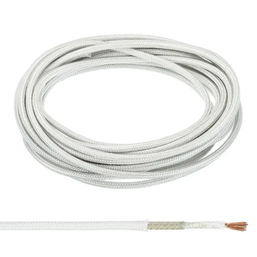Miniatura 10 de PATIKIL Cable de alta temperatura de 26.3 pies, 7 AWG, -76.0-662.0 °F, fibra de vidrio de mica, cable electrónico, aislado, resistente al calor