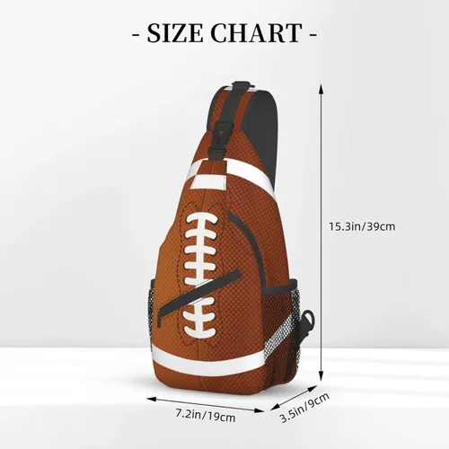 Miniatura 3 de SURERUIM Bolso bandolera estampado con patrón para mujeres y hombres, mochila cruzada para el hombro, bolsas de pecho, gimnasio, viajes, senderismo