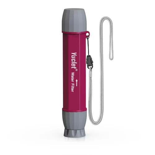Miniatura 9 de Yuclet YWF01 Popote de Filtro Personal para Bebidas de Supervivencia, Purificador de Agua Portátil, Sistema de Filtración, Equipo y Suministros