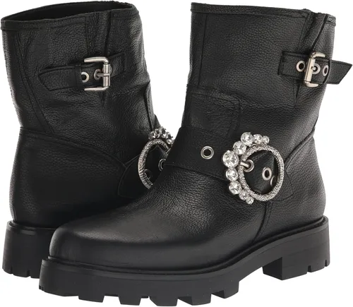 Miniatura 7 de Karl Lagerfeld Paris Botín Marceau con suela de lengüeta para mujer con botas de combate con detalles de cristal