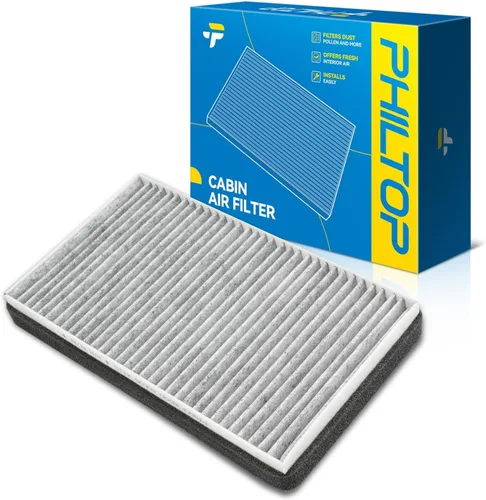 Miniatura 14 de PHILTOP Filtro de aire de cabina con carbón activado, compatible con CF10612 Smart Fortwo 2008, 2009, 2010, 2011, 2012, 2013, 2014, 2015-2018, Smart
