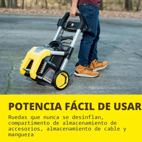 Miniatura 7 de Kärcher Pressure Washer K1700, 3 Spray Nozzles, Detergent Tank, for Cars, Driveways, Siding, Patios, 2125 max. PSI, 1.46 max. GPM