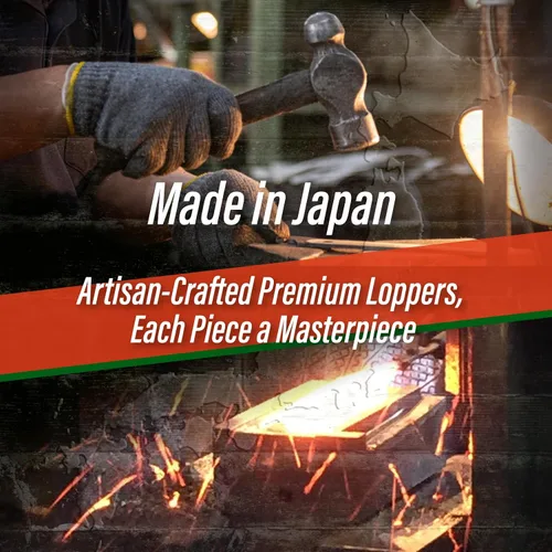 Miniatura 3 de SUIZAN Anvil - Cortador de ramas japonesas de 18 pulgadas - Cortador profesional de ramas japonesas, ligero, compacto, herramientas de jardinería