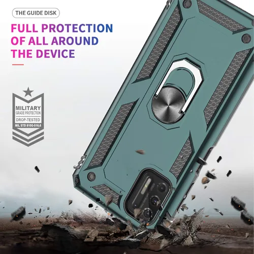 Miniatura 7 de LeYi - Funda para Motorola G Stylus 2021 (no compatible con 2020), color negro