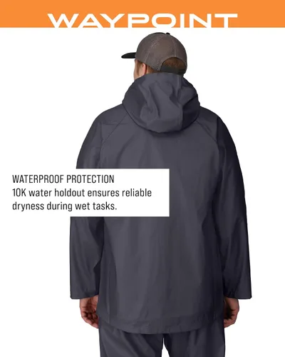 Miniatura 4 de FROGG TOGGS Waypoint Angler Chaqueta impermeable y duradera para hombre con elástico en 4 direcciones