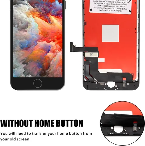 Miniatura 4 de iPhone 8 Plus de repuesto de pantalla negra para iPhone 8 Plus, pantalla LCD y pantalla táctil digitalizador, conjunto completo con kit