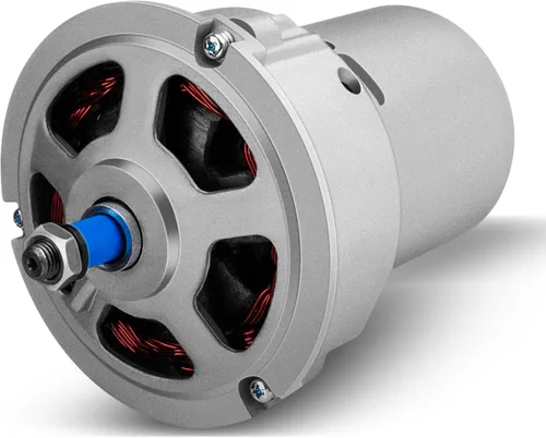 Miniatura 18 de Alternador apto para Chevy para Buick, reemplazo de alternador de alto rendimiento para 1 un cable autoexcitante, para alternador GM Chrome ADR0335