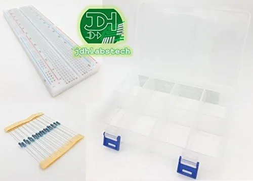 Miniatura 6 de Kit de inicio de electrónica digital con puertas lógicas y accesorios