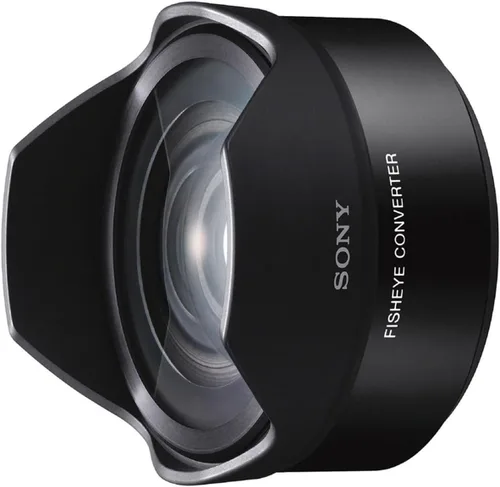 Miniatura 4 de Sony VCLECF2 0.394-0.512 in f/2.8-22 lente ojo de pez fijo convertidor de ojo de pez para cámaras Sony sin espejo, negro