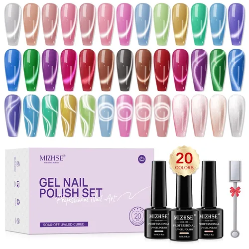 Miniatura 12 de MIZHSE Juego de esmaltes de uñas de secado rápido, 24 colores para otoño e invierno, esmalte de uñas regular, sin gel, secado al aire, rápido, a