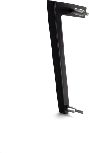Miniatura 4 de Montague Metal Products MHN-08-F-BK1-7 Número de casa flotante, 8 x 5.88 x 0.375 pulgadas, negro