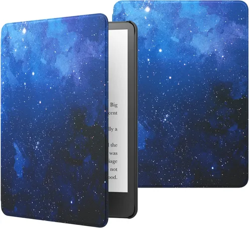 Miniatura 9 de MoKo Funda para Kindle Paperwhite de 12ª generación 2024 de 7 pulgadas y Kindle Colorsoft Signature Edition 2024, ligera funda protectora