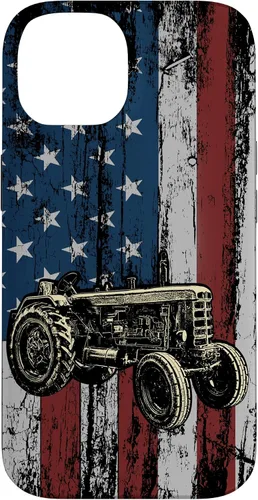 Miniatura 4 de Patriotic Tractor American Flag Tractor Farm Gift Farmer Case for iPhone 17